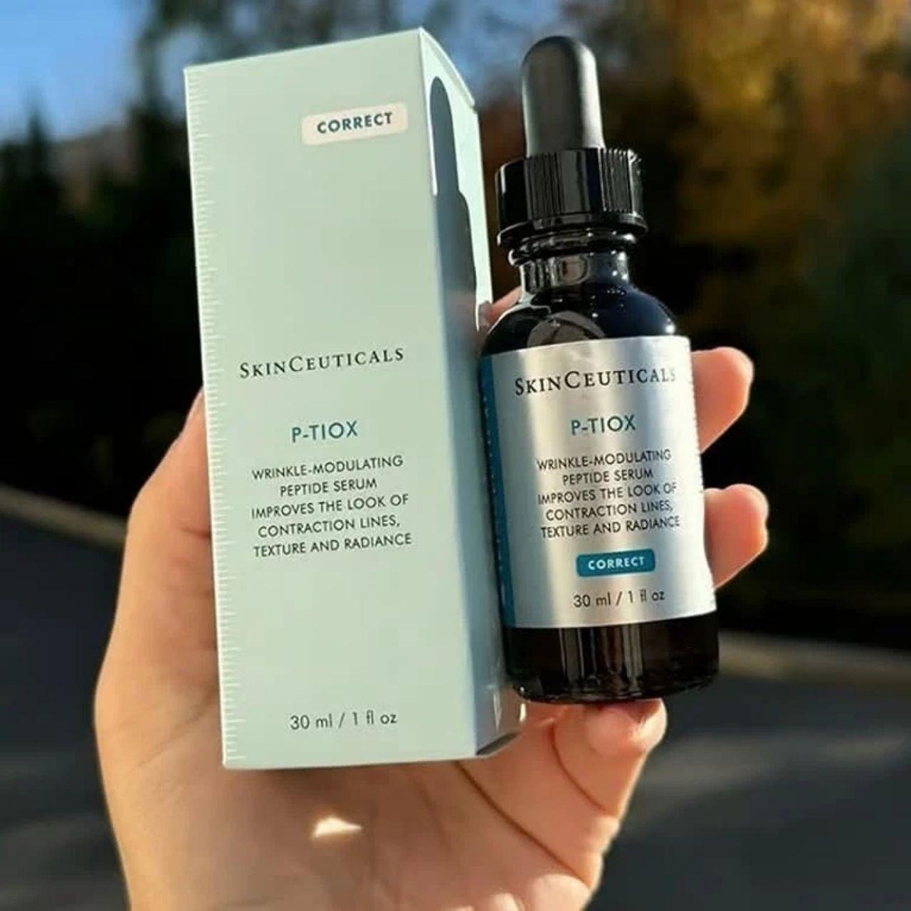 SkinCeuticals P-TIOX Wrinkle-Modulating Peptide Serum 30ml Facial Anti-Aging Skincare