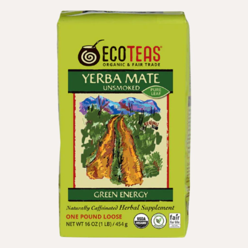 Organic Yerba Mate - Pure Leaf - Unsmoked - 1 LB Loose